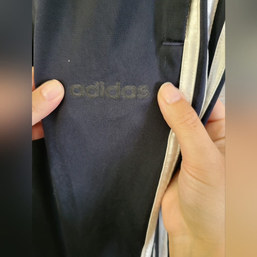 Adidas Track Pants Blue M - Picture 2 of 5